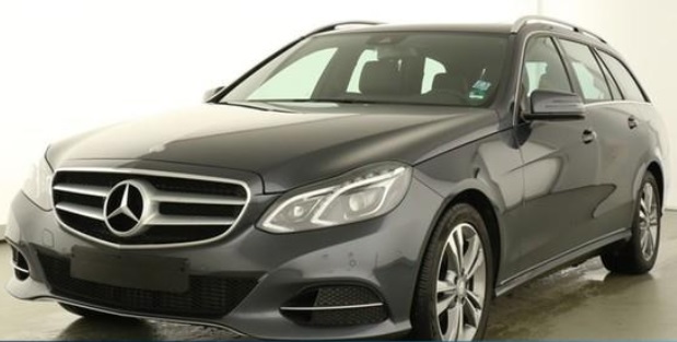 Left hand drive MERCEDES E CLASS E 200 T CGI 